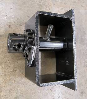 12016 Kinedyne End Box Cable Winch Mount Weld-on