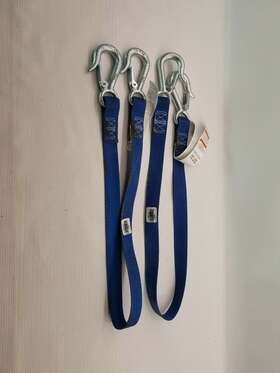 48px79 Kinedyne 36 Inch Trailer Door Straps Lot Of 2