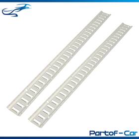 Kte6945756 Kinte Tech Silver 2 Pack 60 Inch E Track Rail Sections Fit For Mounting In Trailers