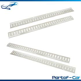 Kte6946074 Kinte Tech Zinc Plated Steel E Track 4 Rails 5 Ft Each Silver For Cargo Trailer Tie Down