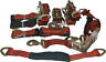 Kit2208 Gpd Axle Strap Tie Downs Long And Ratchet Tow Straps