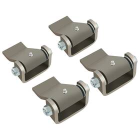 Flm000002569 Kuafu 4 Short Leaf Door Hinge Greaseable Cargo Dump Trailer Truck Strap Style Gate