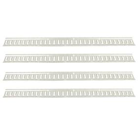 Qs698976qr Lablt E Track Tie Down Enclosed Trailer Galvanized Horizontal 4 Pack For Trucks