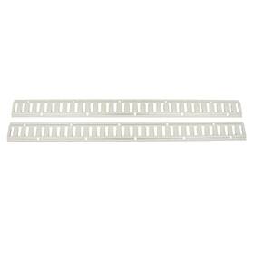 Law262104 Labwork Silver 2pc 5ft E-track Tie-down Rail For Truck Trailer Cargo Van Utility