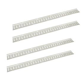 Law262116 Labwork 4 Pack 5ft E Track Tie Down Rail Kit For Truck Trailer Cargo Van Utility
