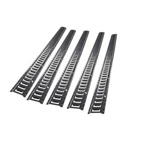 Law262338 Labwork 5 Pack 8ft E Track Tie Down Rail Kit For Garages Vans Trailers Downs