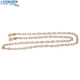 La2207895cm Labworkauto Grade 70 Truck 5/16 Inch 12ft With Grab Hooks G70 Transport Binder Chain 4700 Lbs