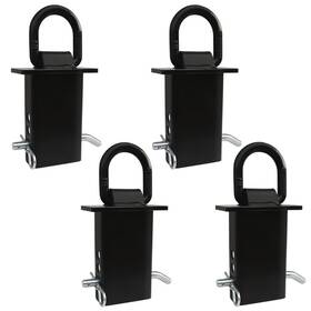 Lifgarfe 759784952196 4pcs 16200lbs Trailer Stake Pocket D Ring