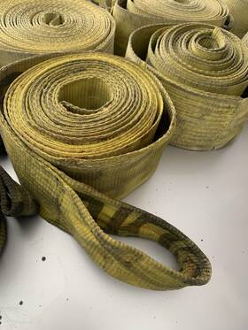 61217 Lift-all 4 Inch X27 Sewn Eye Winch Straps 12-pack