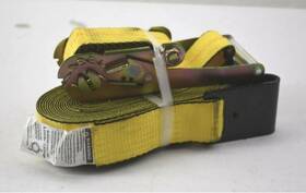 3200105 Lodi Metals Ratchet Strap Flat Hooks Working Load Limit 3335 Lbs 2 Inch X 30ft