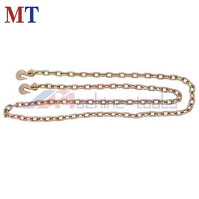 Mt5306695 Machine-tools 4700 Lbs G70 Transport Binder Chain Grade 70 Truck 5/16 Inch 12ft With Grab Hooks