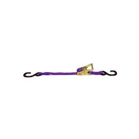 116106 Macs Custom Tie-downs Down S-hook Ratchet Purple 6ft L 1 Inch W 2800 Lb. Strap