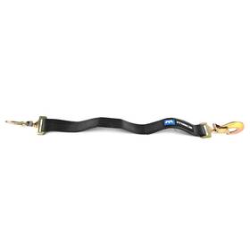 121636 Macs Custom Tie-downs Down Strap Twisted Snap Hook Black 3ft 10000 Lb