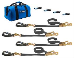 511216 Macs Custom Tie-downs Ultra Pack Ratchet Straps Axle Storage Bag 10lb. Strap