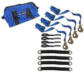 512218 Macs Custom Tie-downs Ultra Pack Ratchet Straps Axle Storage Bag 10000 Lb. Strap