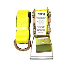 Tdk-fh-10 Mrovi Trailer Parts 2 Inch X 96 Tie Down Kit With Flat Hook