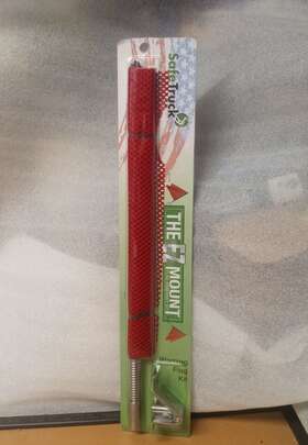 F2k300c Ms. Carita Safe Truck By 18 Inch X18 Red The Ez Mount Warning Flag Assy Kit
