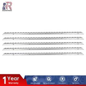 Rdr5722997 Muparkt Zinc Plated Steel E-track Tie-down 5 Rails Ft Each Silver For Camper Van