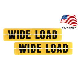 Mytee Products 808220384845 Wide Load Aluminum Center Hinged Sign 72 Inch L X 12 H 0.08 W 2 Pack