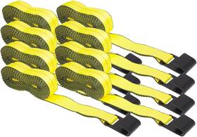 Mytee Products 840223600669 8 Pack 2 Inch X30ft Winch Straps X 30&apos Yellow