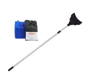 Mytee Products 840223697379 20 Pcs 4 Inch X 10 V-shaped Corner Protectors And 8ft Extension Handle