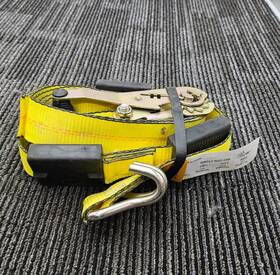 Rst-otr-210wh Mytee Products 2 Inch X10ft Ratchet Strap Wire J Hook 1667lbs Wll