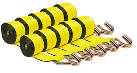 Ws215whx10 Mytee Products 10pk 2 Inch X15ft Winch Strap With Wire Hook For Flatbed Truck Trailer 333lbs Wll