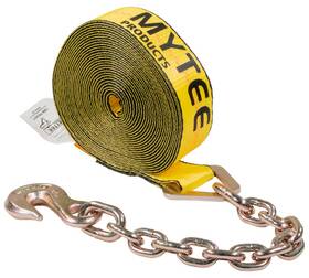 Ws230c Mytee Products 2 Inch X 30 Ft. Winch Strap With Chain Anchor
