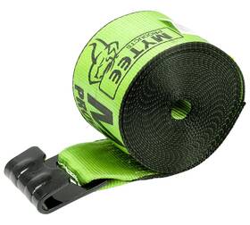 Ws430sg Mytee Products Winch Straps 4 Inch X30ft Hi-vis Safety Green Tie Down With Flat Hooks Wll# 5400 Lbs