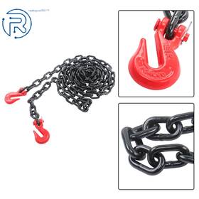Netuera 902349 4900lbs 5/16ftft 14ft G80 Trailer Hitch With Hooks Safety Tow Chain Hook