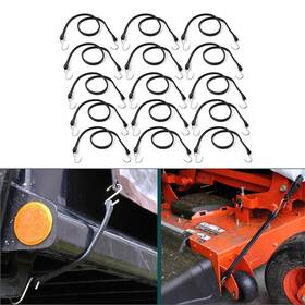 Northone2usa 550734347457 41 Inch Heavy Duty Rubber Tarp Straps Tie Down Bungee Cords With Hooks Car Us