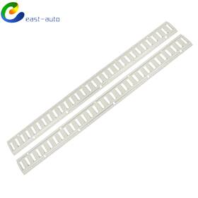 At3625772yt Nurniacl Silver 2pc 5ft E-track Tie-down Rail For Truck Trailer Cargo Van Utility
