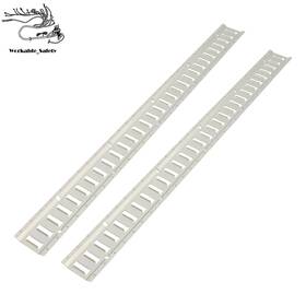 Ws3057880st Nurniacl Silver 2 Pack 5 Foot E Track Rails Zinc Plated For Cargo Trailer Tie Down