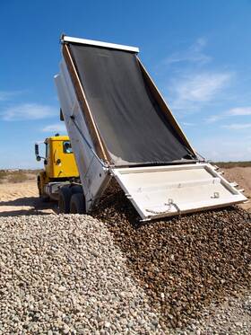 Dtrktrp6x14 Pakglobal 6ftx14ft Dump Truck Tarp - Mesh New Professional Trailer Free Shipping