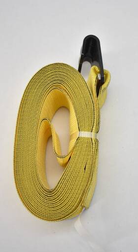 Peerless 044182020005 Chain 4 Inch X 30ft Strap Unit W Flat Hook Cc4030 Yellow/black Genuine Oem