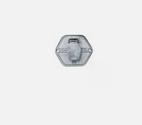 15-752 Philips Phillips 7 Pin Flush Mount Semi Trailer Socket With Circuit Breakers