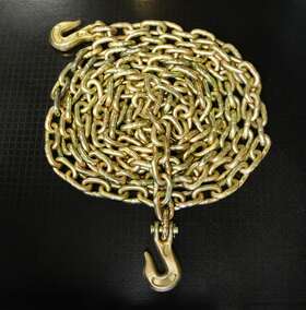 C3820nacm-4 Pm 4 Pack 3/8 Inch X 20ft G70 Chains Truck Trailer Tie Down Binder Chain Towing Hauling