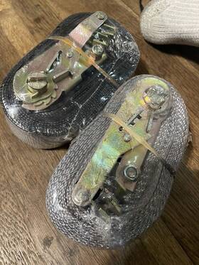 Esr16-4 Pm 4 16ft Ratchet Straps Box Truck Trailer Enclosed Van Tie Down