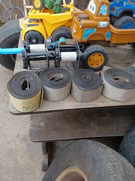 W8430 Pm Weld On Winch Binder For Flatbed Truck Trailer 4 Inch Tie Down Strap Bottom Mount