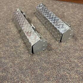 11-5903 Protech Aluminum Truck Cab Rack Mount Chain Hanger Lockable Cover Trailer 115903