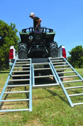 560053 Quadboss Trifold Ramp 50x72 50x 72