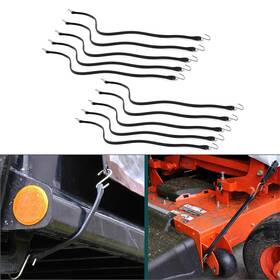Raimukurijinusa 550747452858 41 Inch Heavy Duty Rubber Tarp Straps Tie Down Bungee Cords With Hooks Uk Black