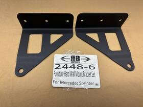 2448-6 Rb Components Bracket Set Furniture Hard Wall Mount For Mecedes Sprinter