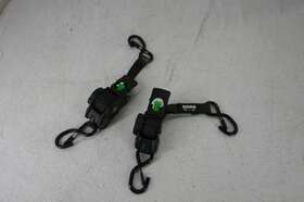 Rhino Usa 850022810213 Retractable Ratchet Tie Down Straps 3 033lb Max Strength Black