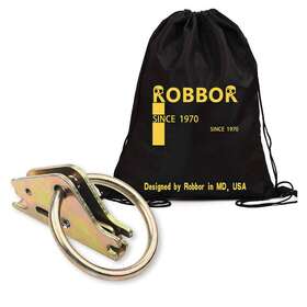 Robbor Rb-oring-10pk4500 E-track O Ring Anchors 10 Pack J-hook