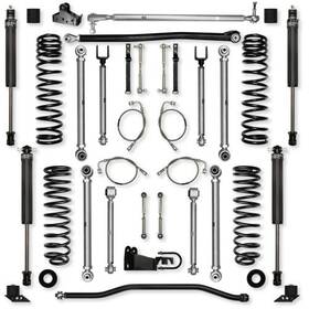 Jk45xfp-4s1 Rock Krawler Suspension 4.5in X-factor Pro Mid-arm System