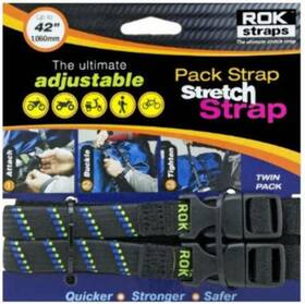 10305 Rok Straps 5/8 Inch Wide 18 To 42 Adjustable 2-pack Black/blue/green