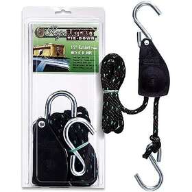 Rope Ratchet 725555100301 10030 1/2 Inch Pulley Hanger 8ft Solid Braided Polypropylene Locking P