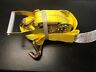 Rs-2fh30 Us Cargo Control By Foot Yellow Ratchet Strap Hook Lb