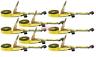 Rs240x8 Mytee Products Pack Ratchet Straps Hook Wll Tie 808220140625